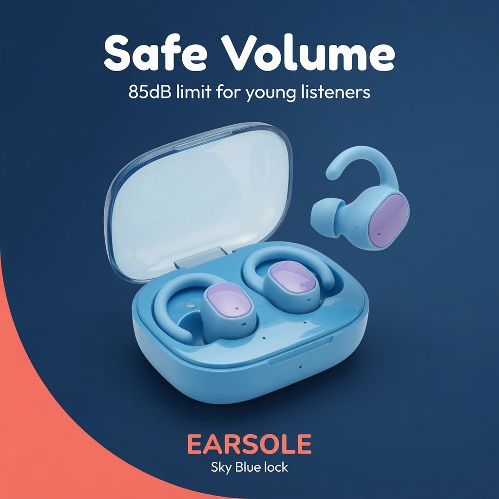 EARSOLE KidSafe Open-Ear Volume-Limited Earbuds 03-detail