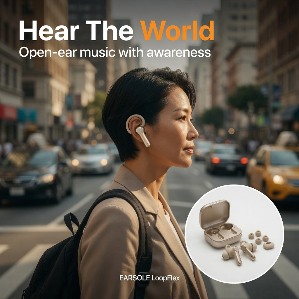 EARSOLE LoopFlex Open-Ear Loop Wireless Earbuds 06-spec