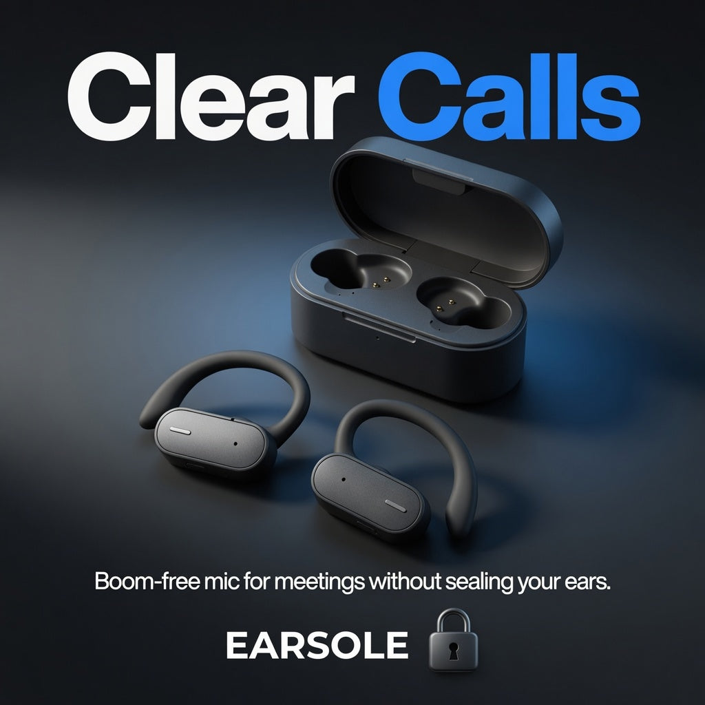 EARSOLE FocusOpen Office Open-Ear Earbuds 06-spec