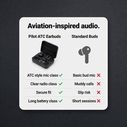 EARSOLE SkyComms Aviation Dual-Plug Adapter Buds 04-comparison