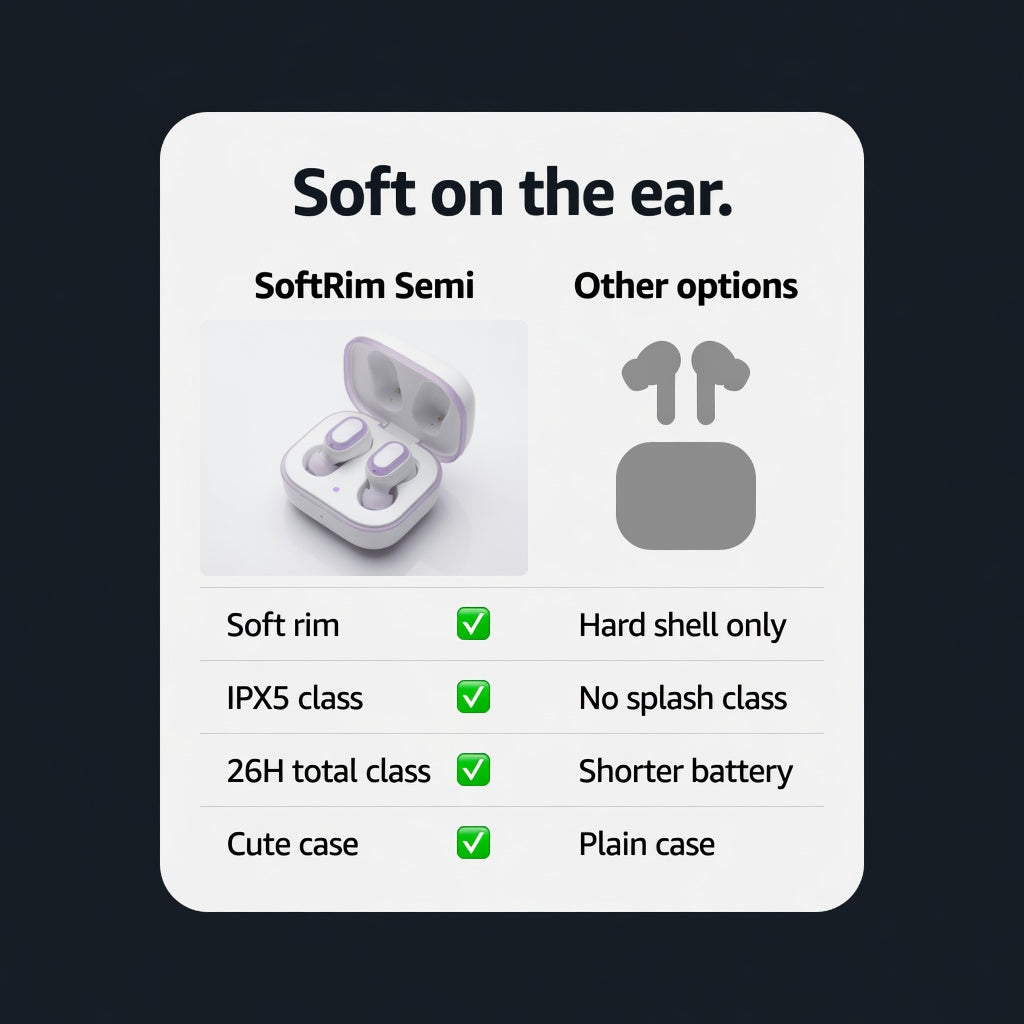 EARSOLE SoftRim Semi-In-Ear Silicone Buds 04-comparison