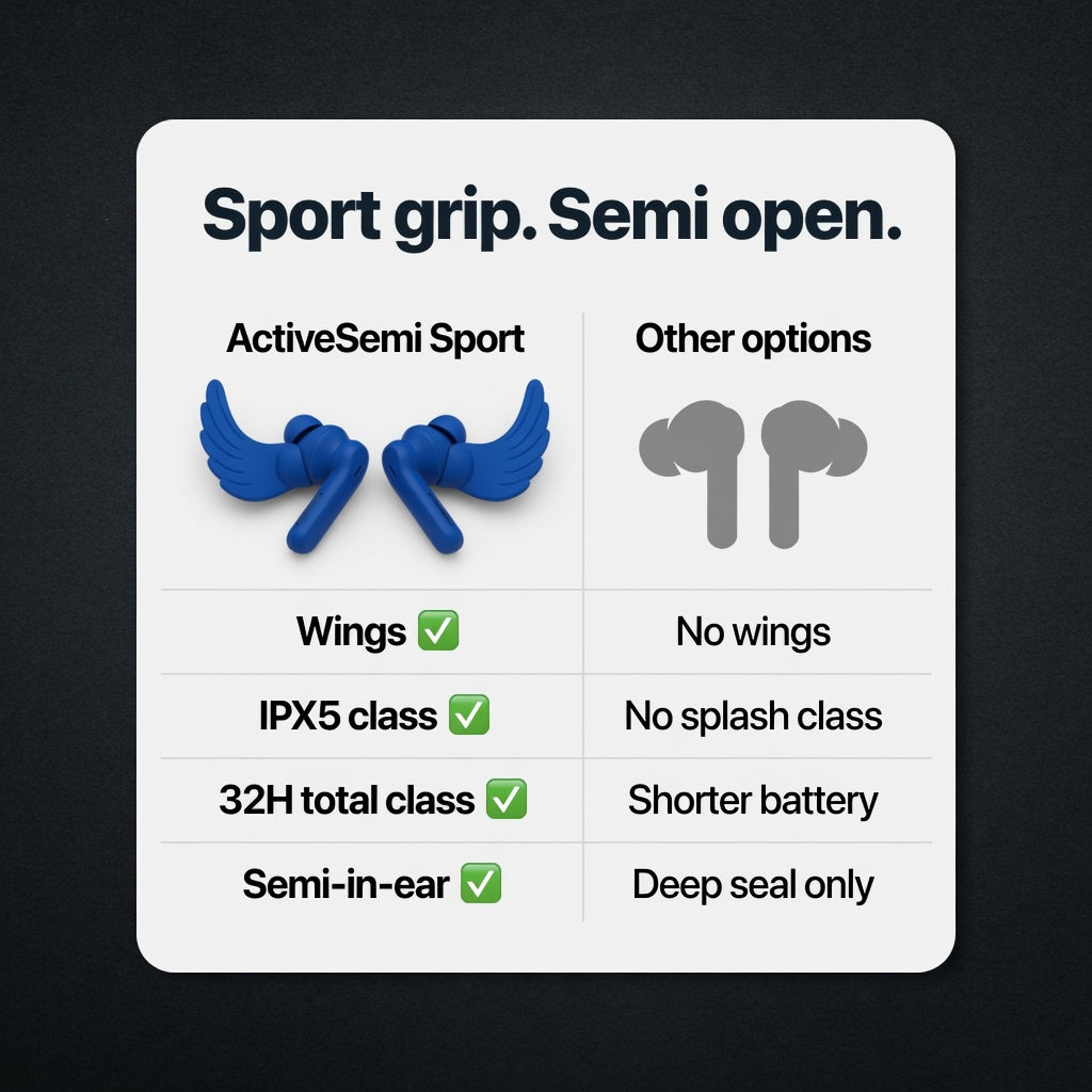 EARSOLE ActiveSemi Sport Semi-In-Ear Earbuds 04-comparison