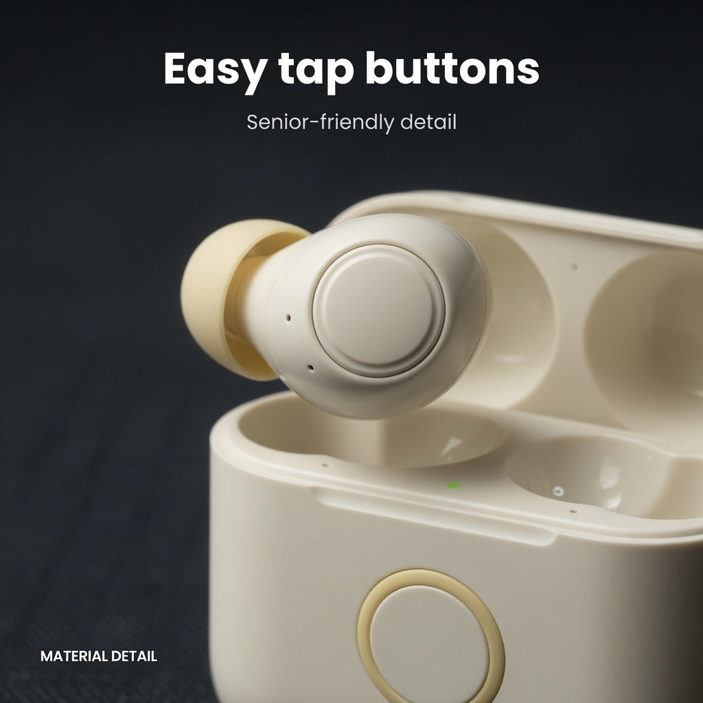 EARSOLE EasyTap Senior-Friendly Earbuds 03-detail