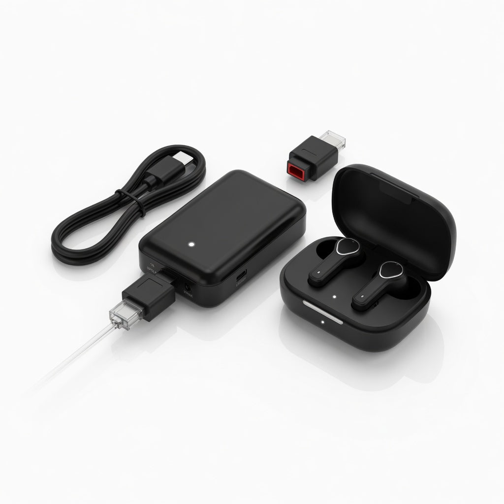 EARSOLE TVVoice Wireless TV Earbuds 00-white