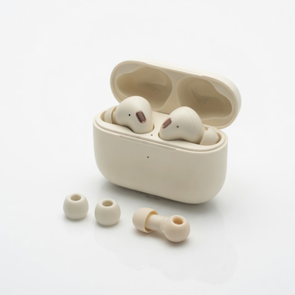 EARSOLE DualTone Sleep + Day Earbuds 00-white