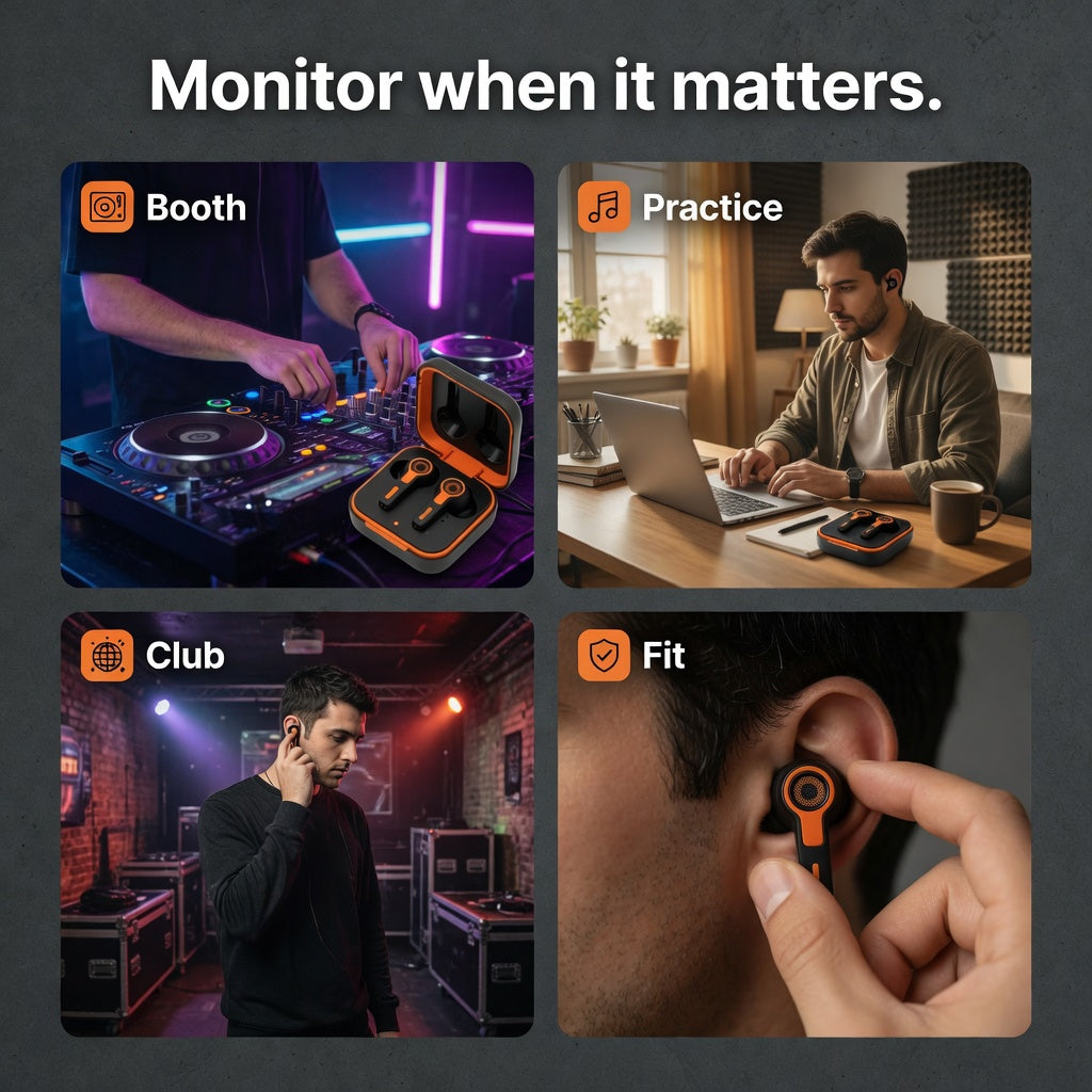 EARSOLE MixCue DJ Monitor Wireless Earbuds 06-spec