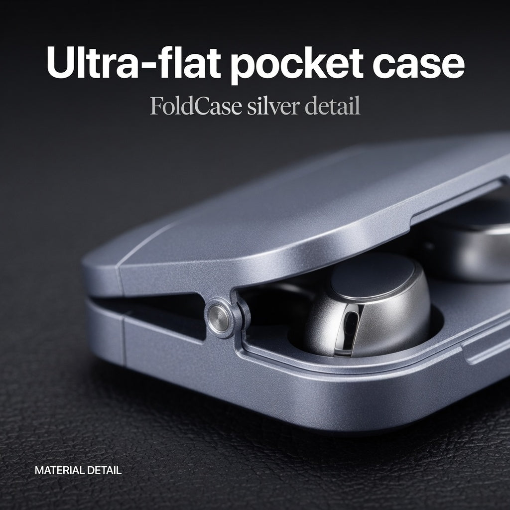 EARSOLE FoldCase Ultra-Flat Pocket Earbuds 02-features