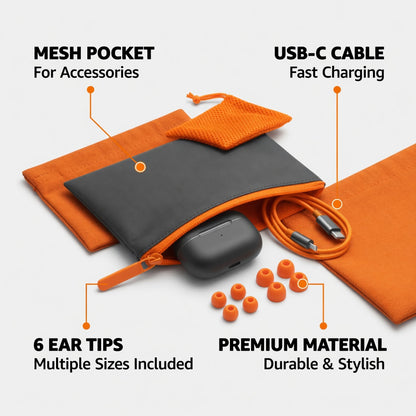 EARSOLE ProKit Travel Wireless Earbuds Bundle 02-features