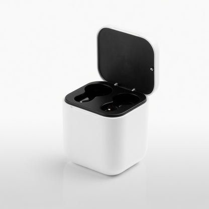 EARSOLE OrbitCase 360 Rotating Lid Earbuds 00-white