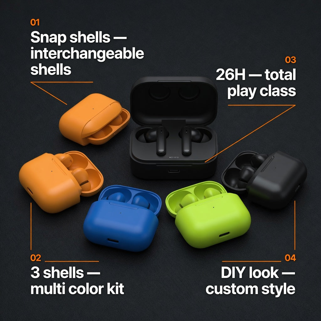 EARSOLE OrbitCase 360 Rotating Lid Earbuds 06-spec