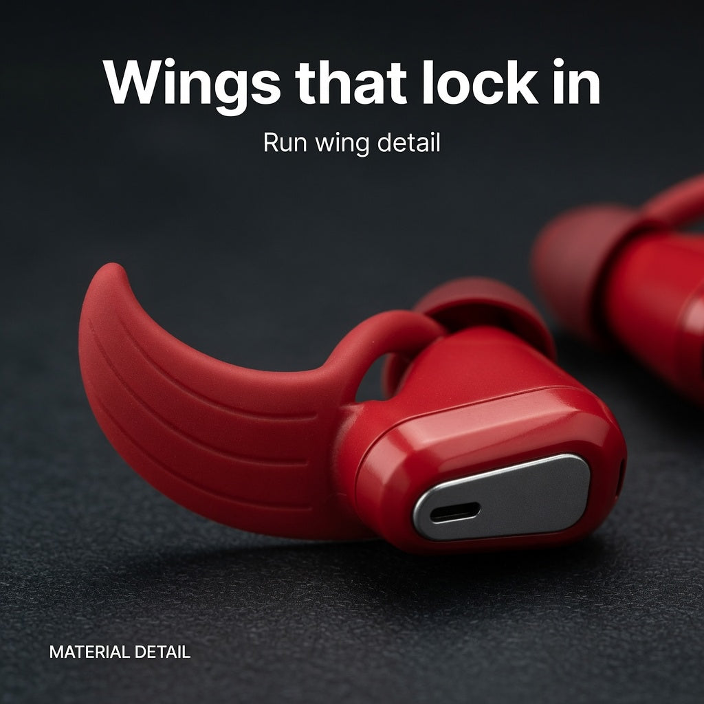EARSOLE WingDash Running Earbuds with Wings 02-features