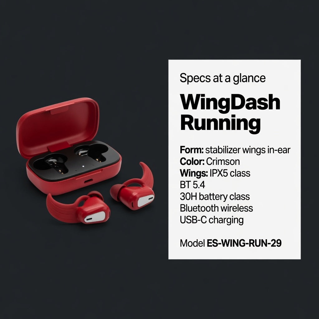 EARSOLE WingDash Running Earbuds with Wings 05-lifestyle