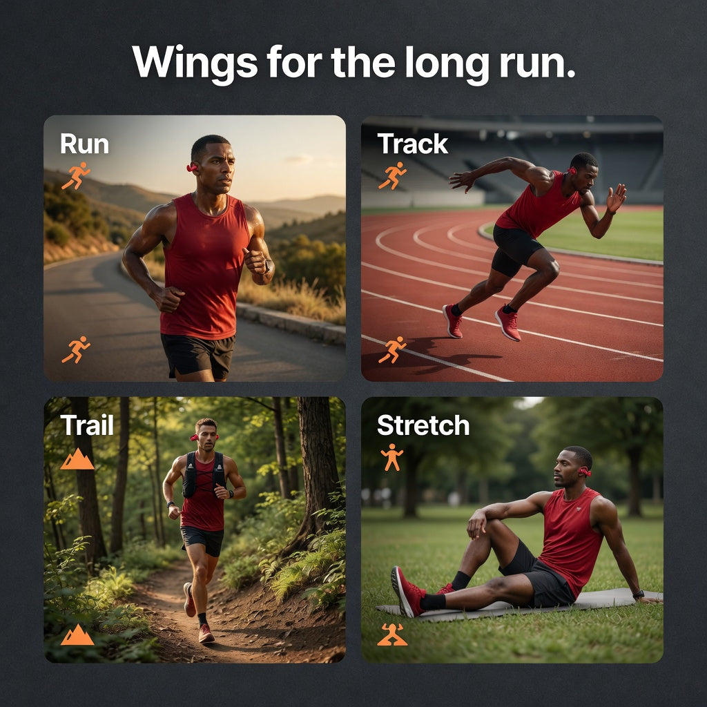 EARSOLE WingDash Running Earbuds with Wings 06-spec
