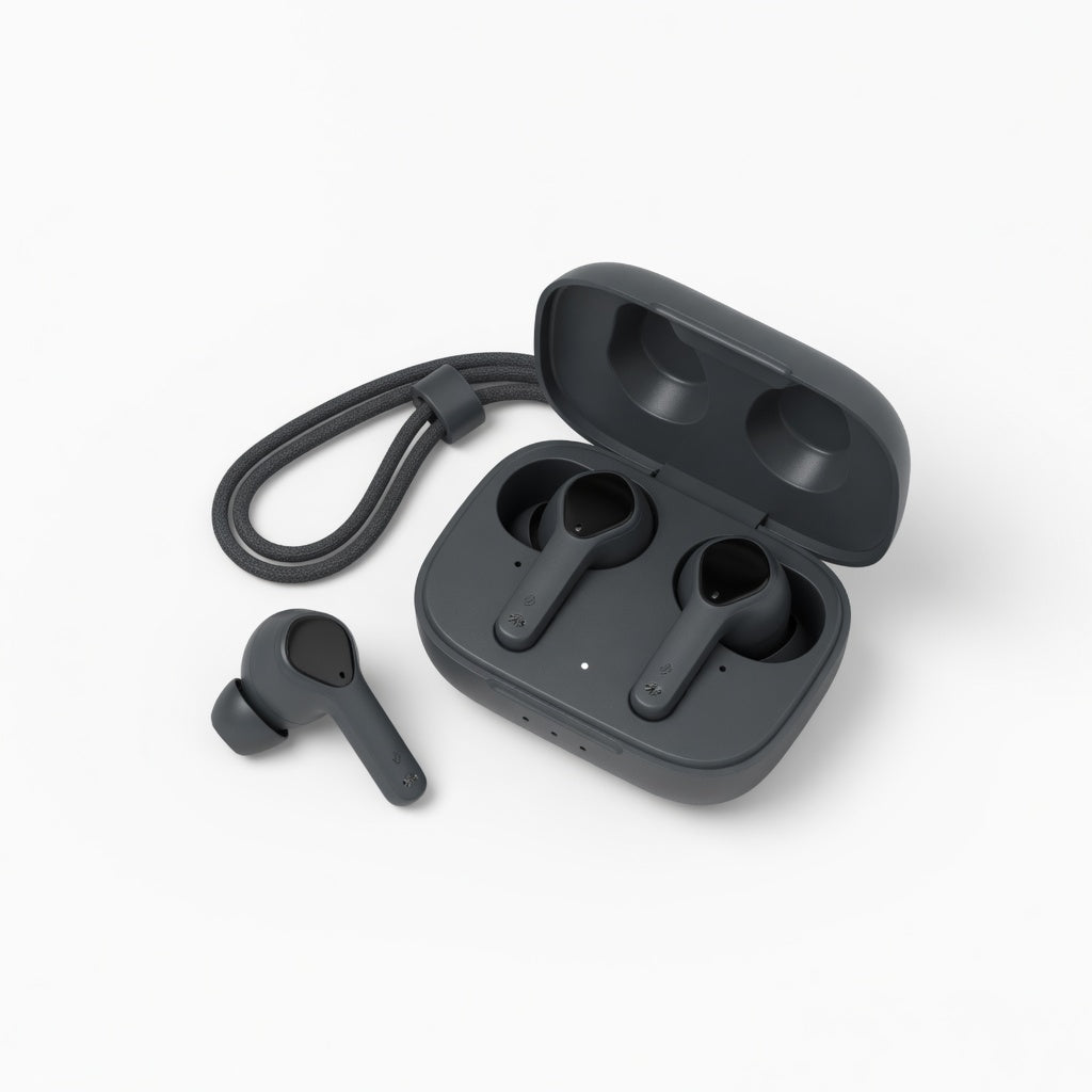 EARSOLE DeskCall UC Wireless Earbuds 00-white