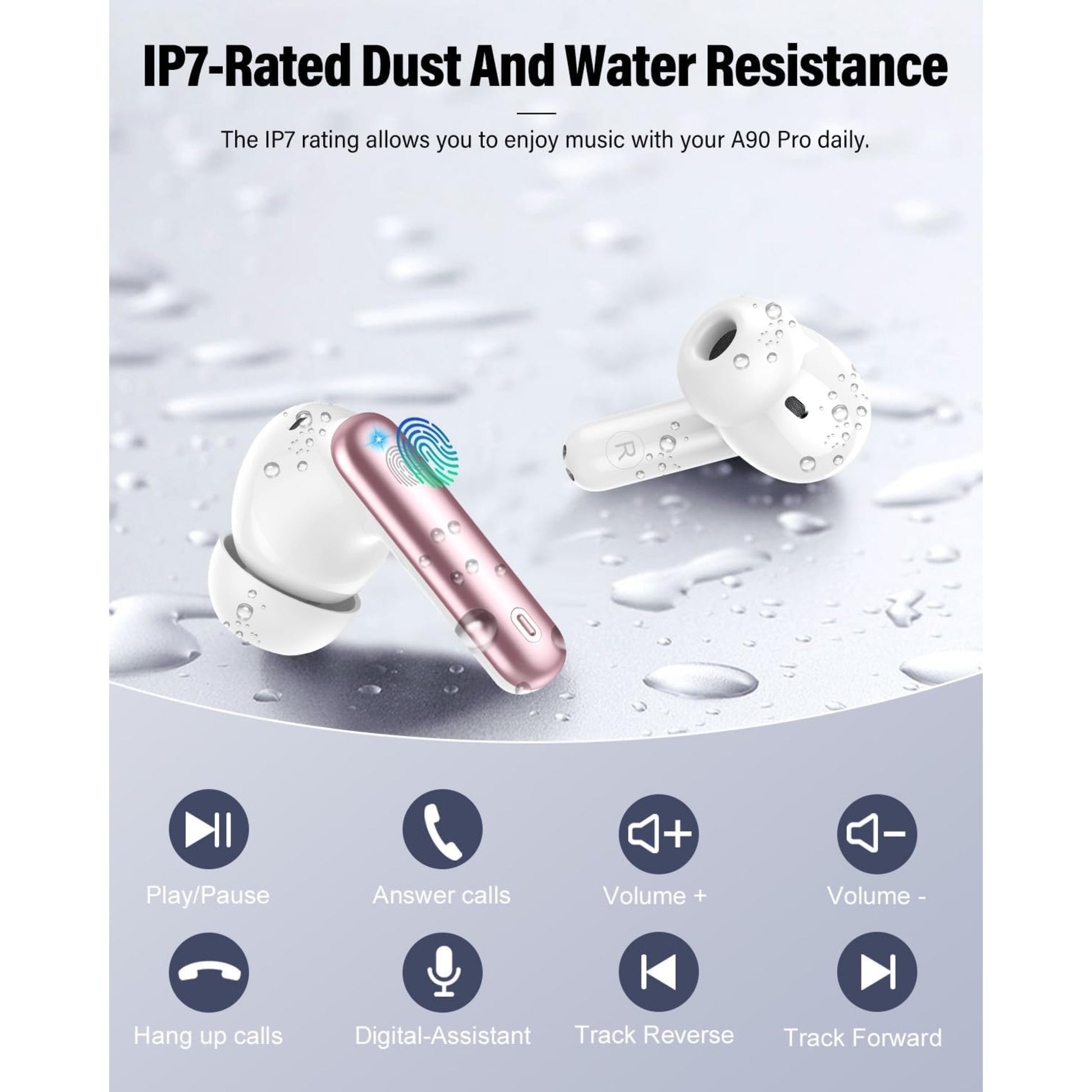 EARSOLE Noise Cancelling Wireless Earbuds Series 123 image 6