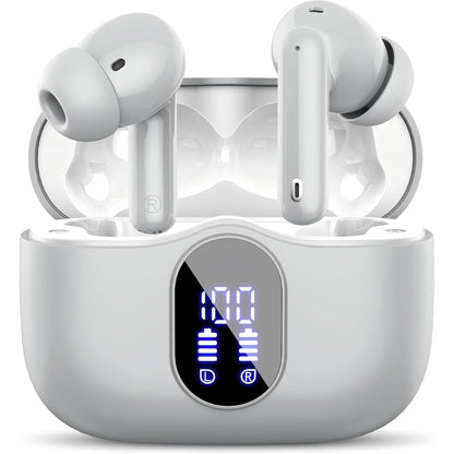 EARSOLE Noise Cancelling Wireless Earbuds Series 126 white background main