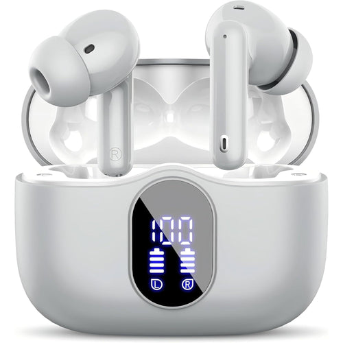 EARSOLE Noise Cancelling Wireless Earbuds Series 126 white background main