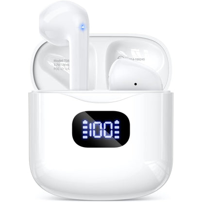 EARSOLE True Wireless Earbuds Series 136 pure white background main product photo