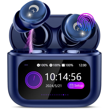 EARSOLE True Wireless Earbuds Series 166 pure white background main product photo