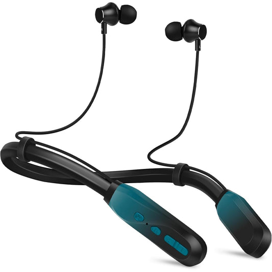 EARSOLE Bluetooth Neckband Earphones Series 173 pure white background main product photo