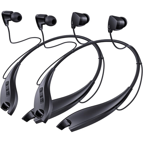 EARSOLE Bluetooth Neckband Earphones Series 174 pure white background main product photo