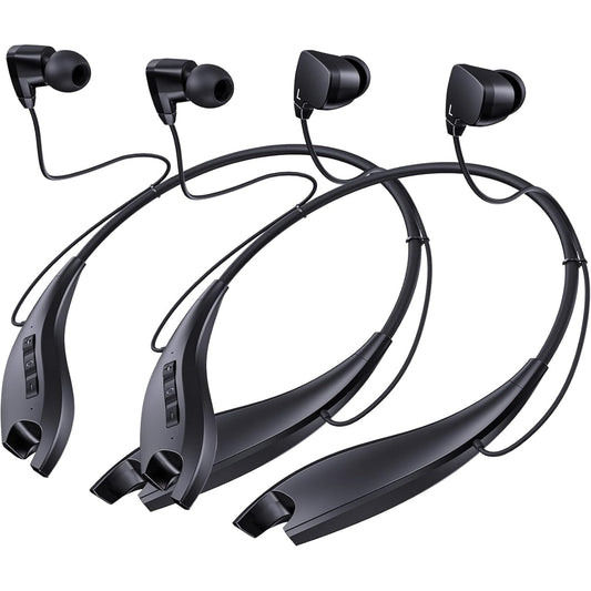 EARSOLE Bluetooth Neckband Earphones Series 174 pure white background main product photo
