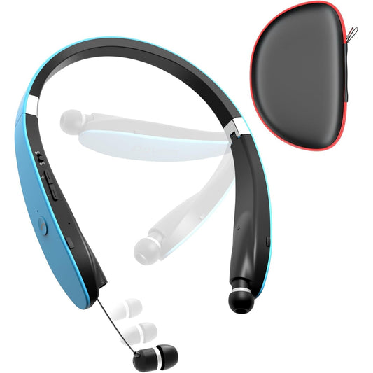 EARSOLE Bluetooth Neckband Earphones Series 175 pure white background main product photo