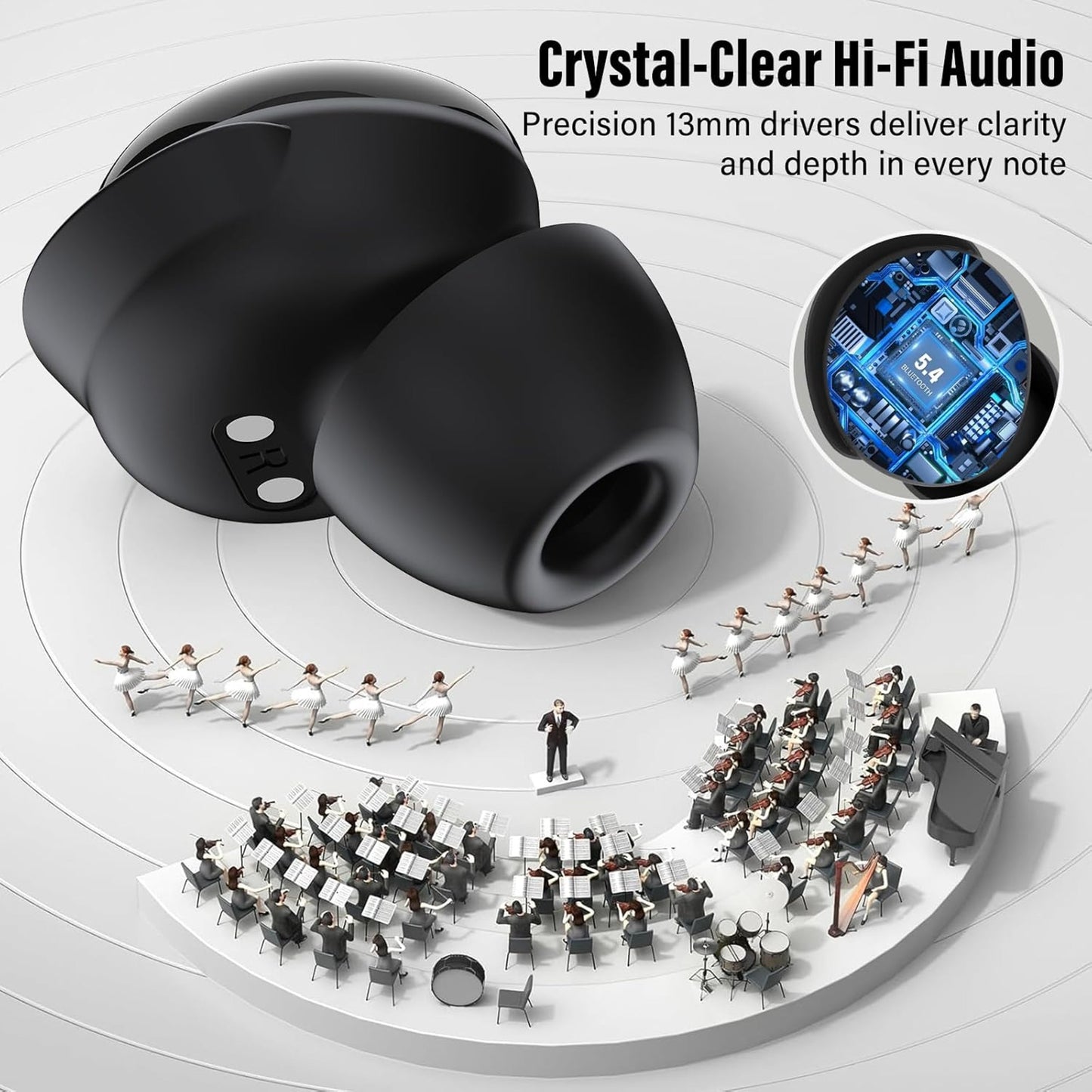 EARSOLE Sleep Wireless Earbuds Series 182 product image 3