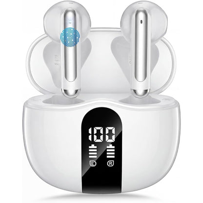 EARSOLE True Wireless Earbuds Series 219 pure white background main product photo
