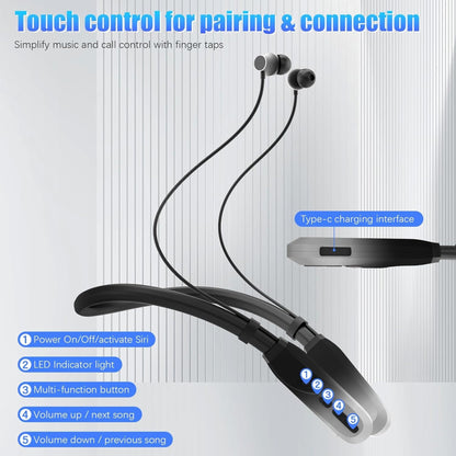 EARSOLE Bluetooth Neckband Wireless Earphones product image 4