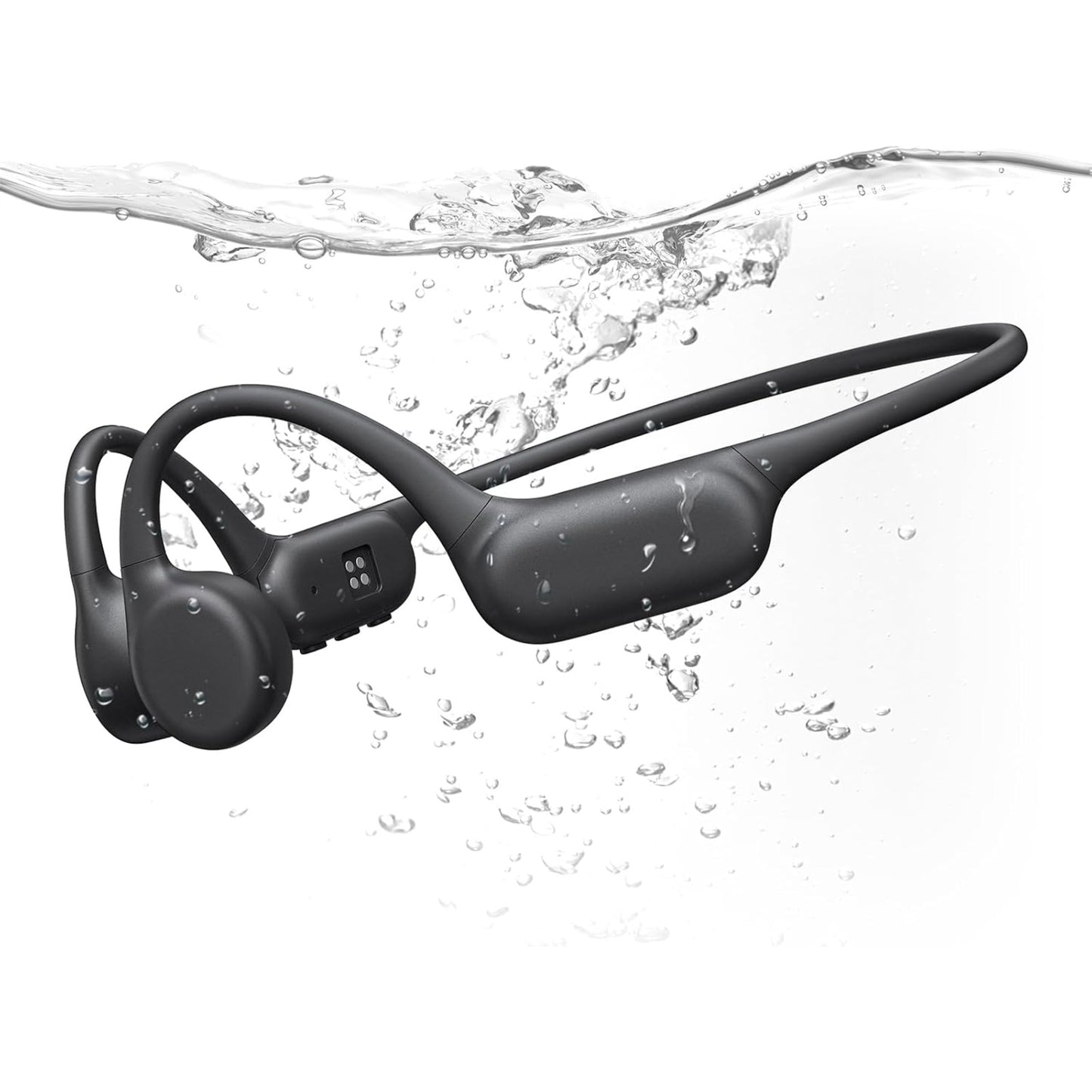 EARSOLE Waterproof Swimming Headphones white background main product photo