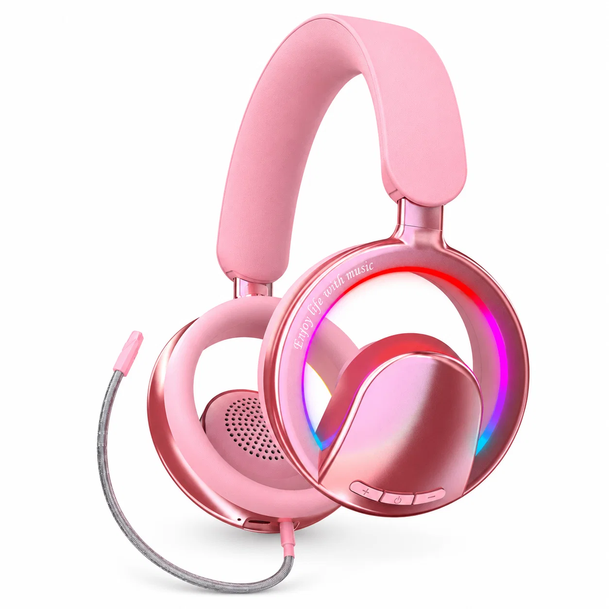 Wireless Gaming Headset - Pink