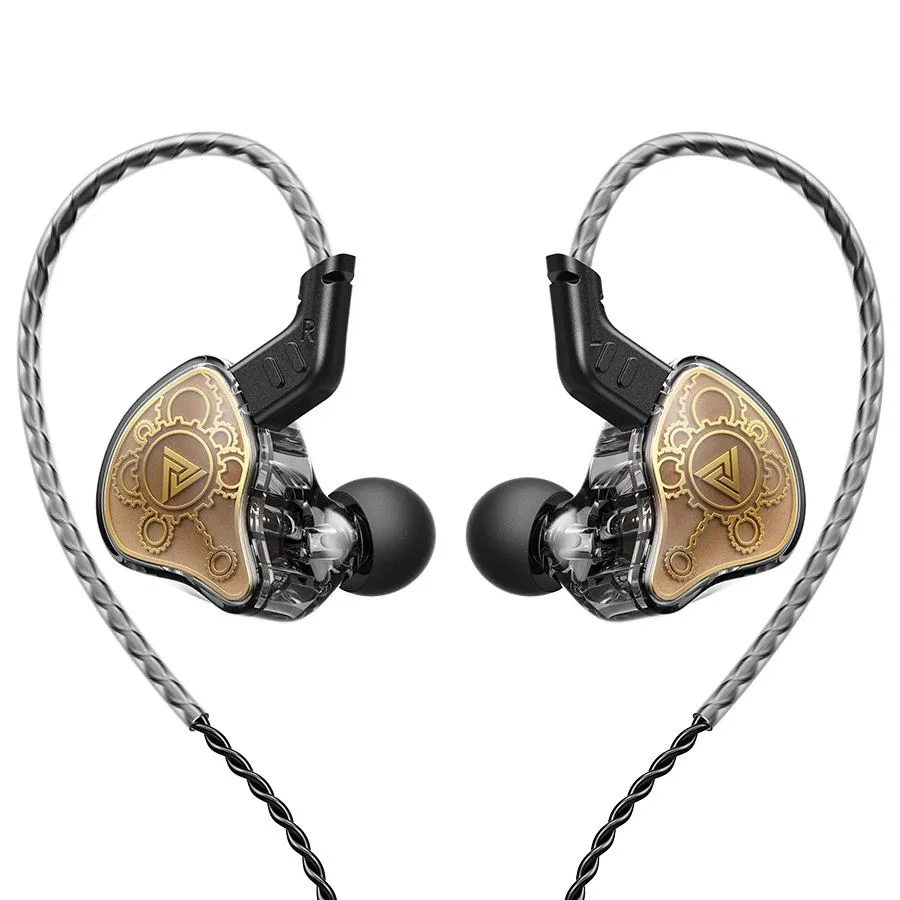 QKZ Hi7T Wired In-Ear Earphones - Black