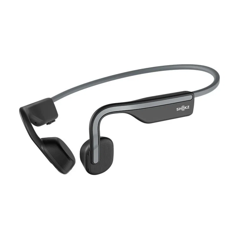 Graphite Ribbed-Pad Rear Band Headphones