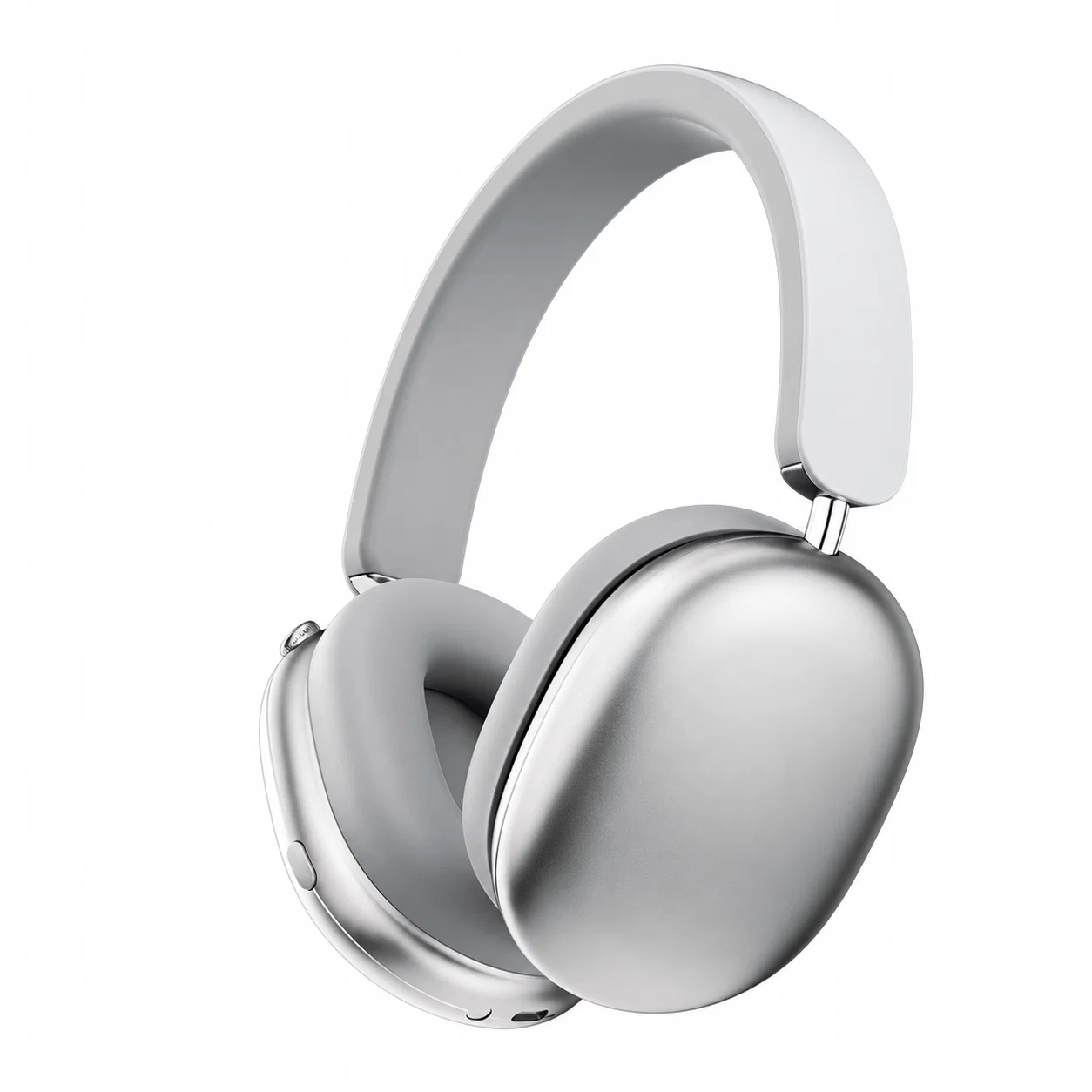 DPOL04 Over-Ear Wireless Headphones - Silver