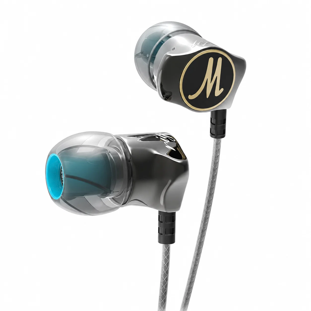 QKZ DM7 Wired Earphone Set - Blue