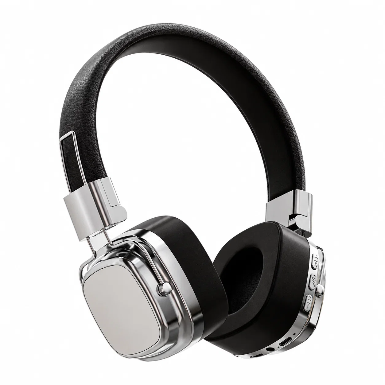 BT3 Over-Ear Wireless Headphones - Black and Silver