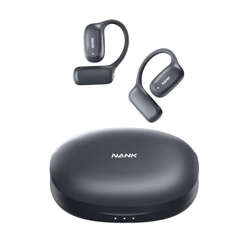 NANK OE GT2 Open-Ear Wireless Earbuds - Dark Gray