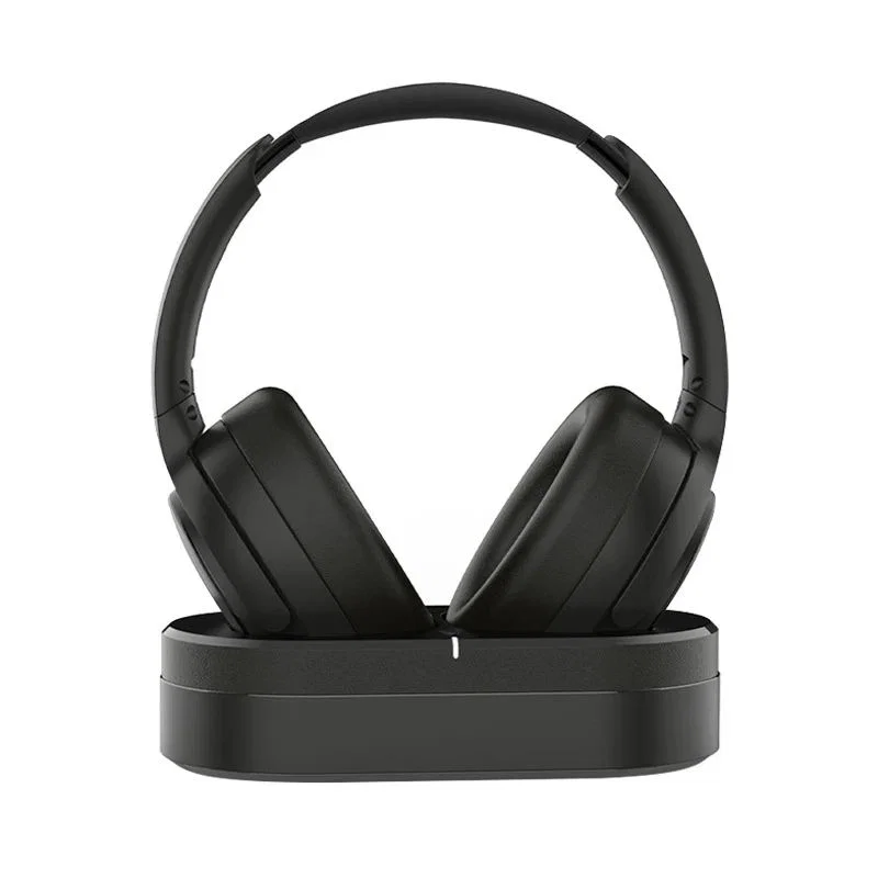 Schwarze kabellose Over-Ear-Kopfhörer, TV003