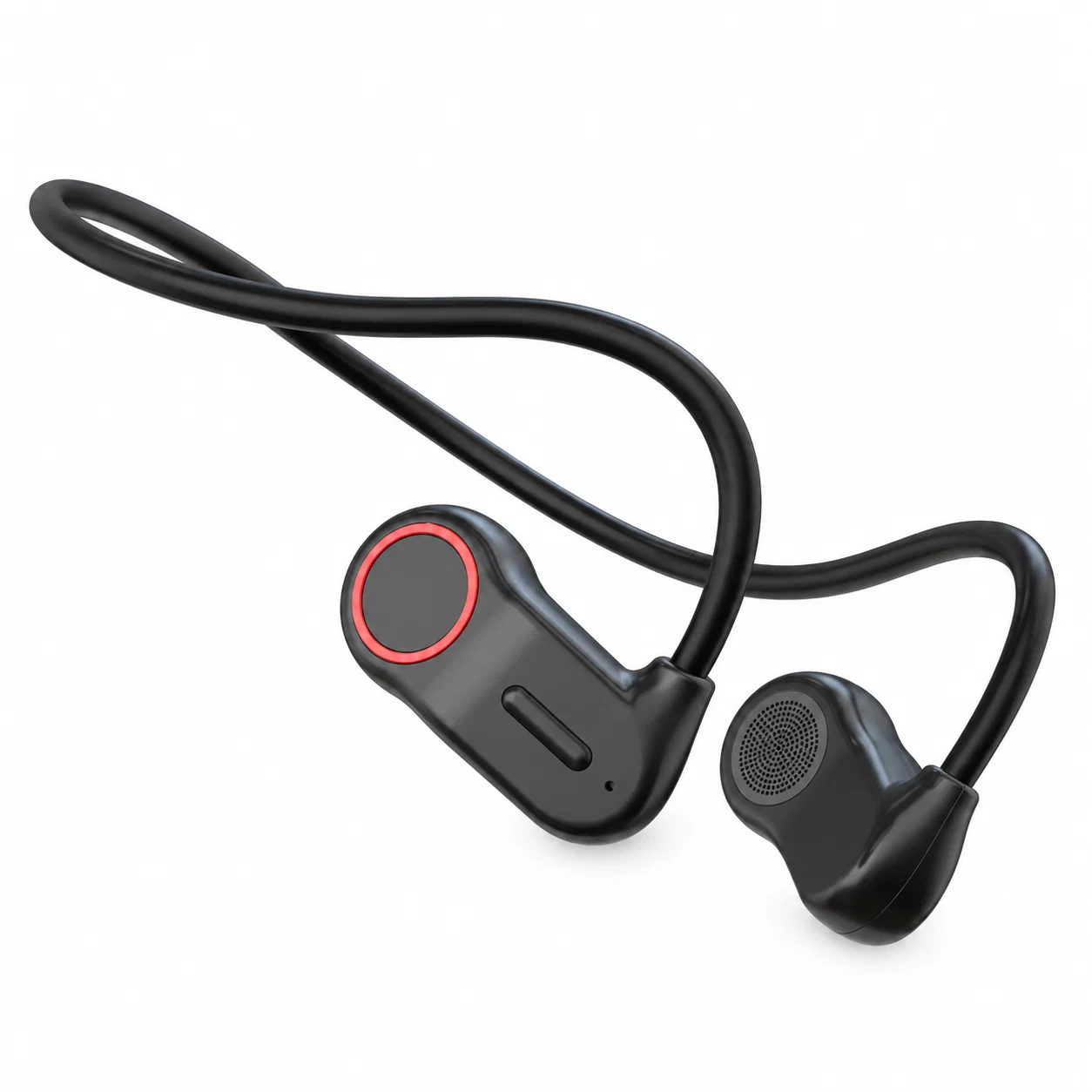 Sport Headphone Set - Black And Red – Running Headphones