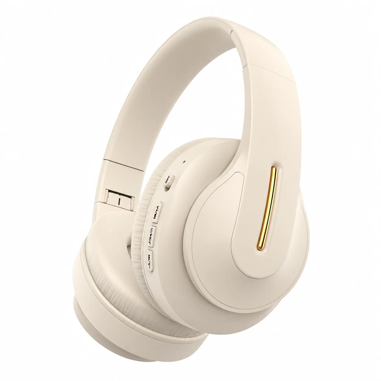 Over-Ear Headphones - Cream And Gold