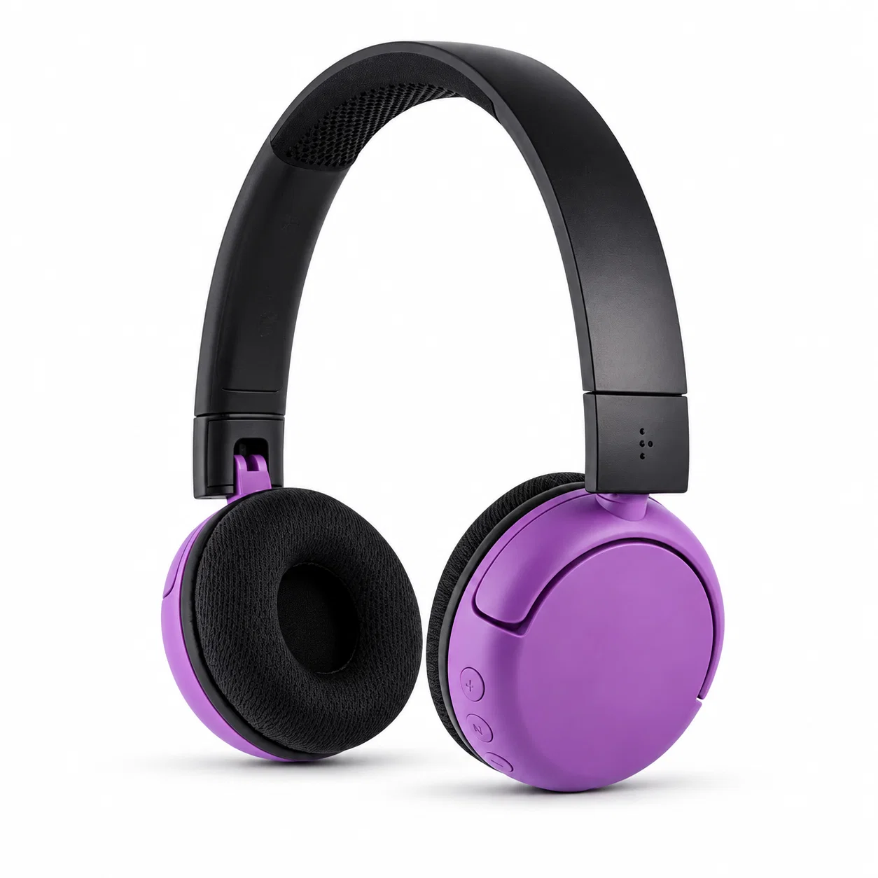 Over-Ear Kids Headphones - Purple and Black