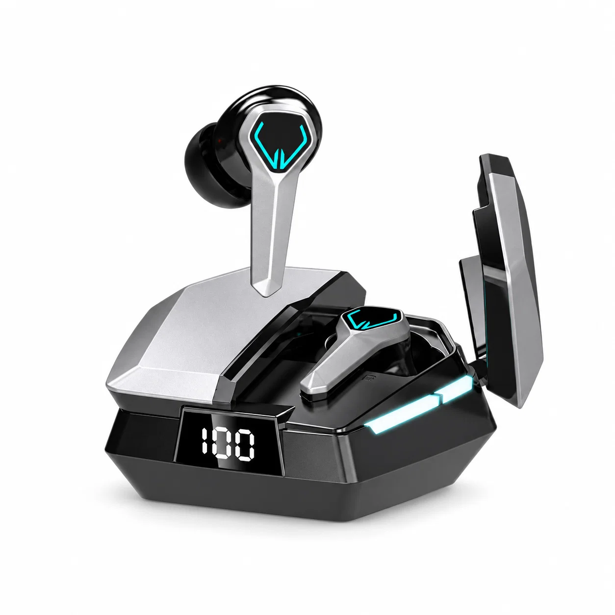 JX10 Gaming Earphone Set - Silver – Gaming Earbuds