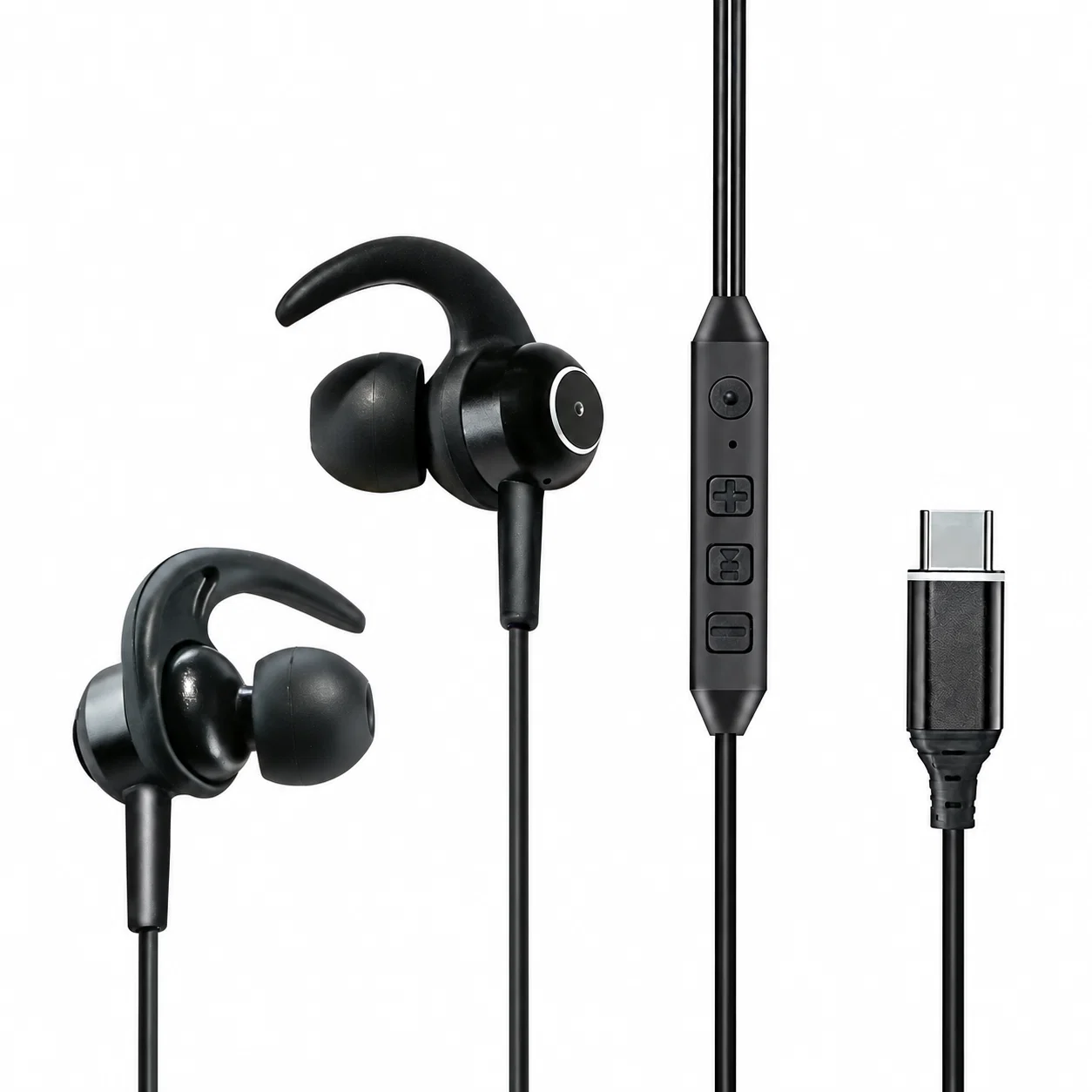 Earphone Set - Black – Noise Cancelling Earbuds