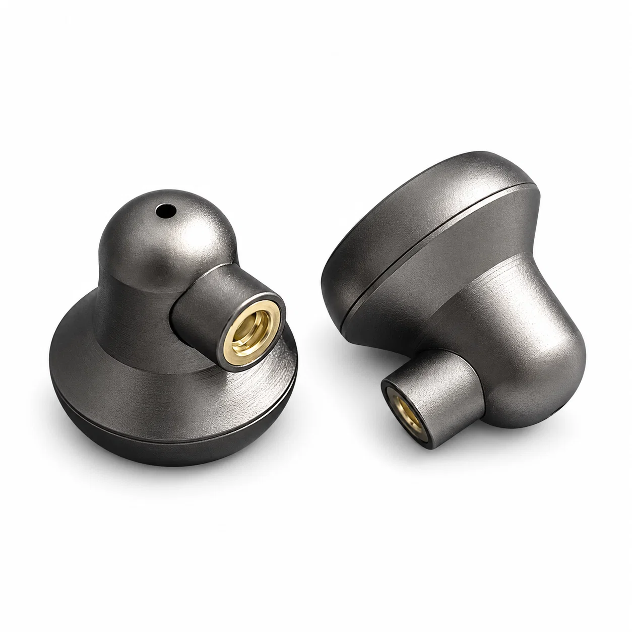 Wired Earphone Set - Gunmetal And Gray