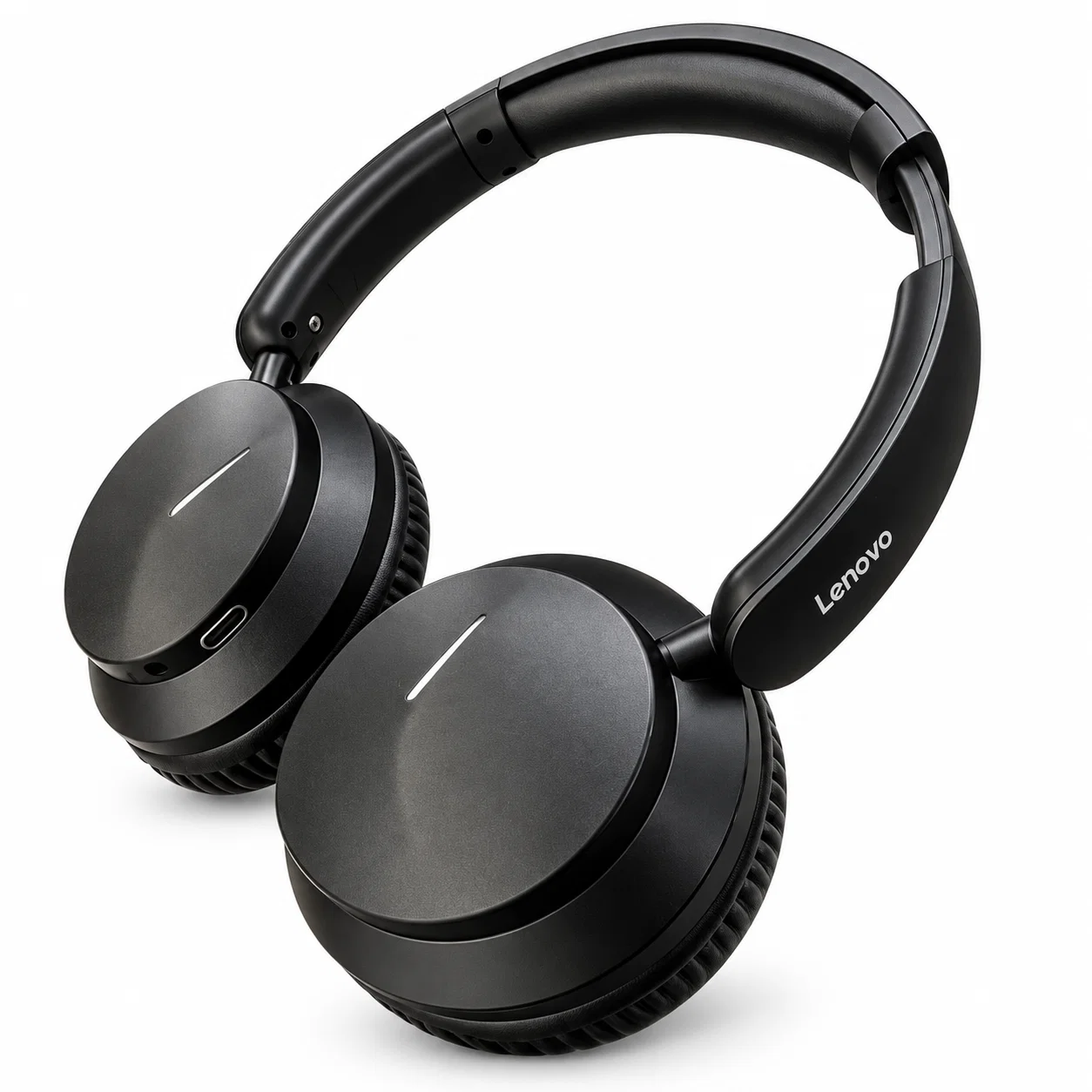 Lenovo EH140 Over-Ear Wireless Headphones - Black