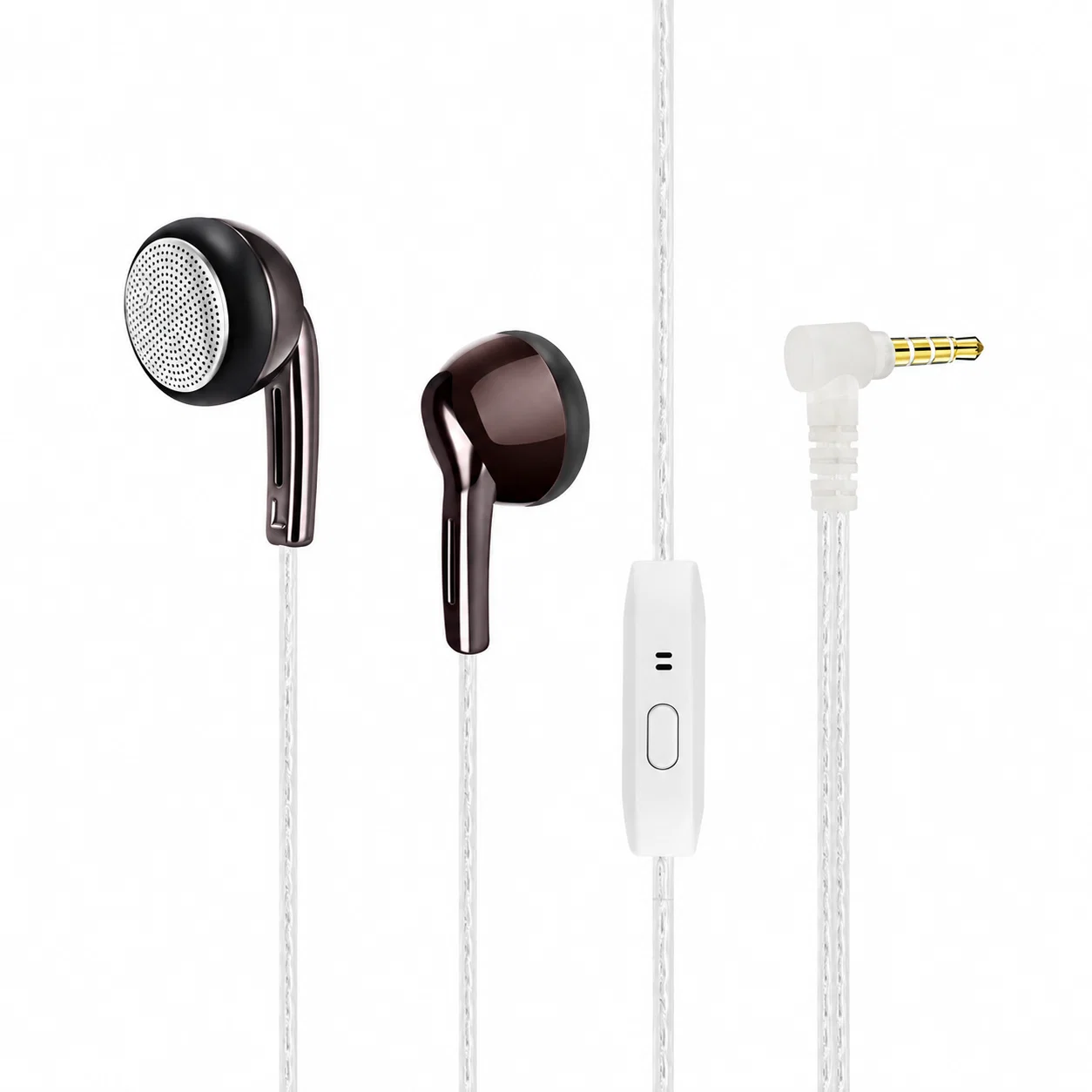 EP985 Wired Earbuds with Microphone - Gunmetal