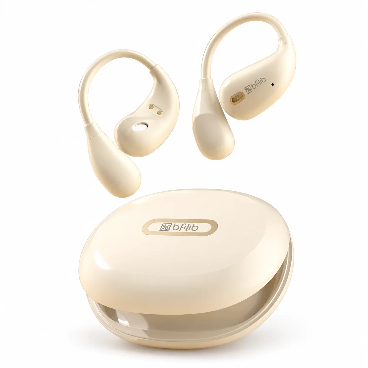 ST6PRO Open-Ear Wireless Earbuds - White