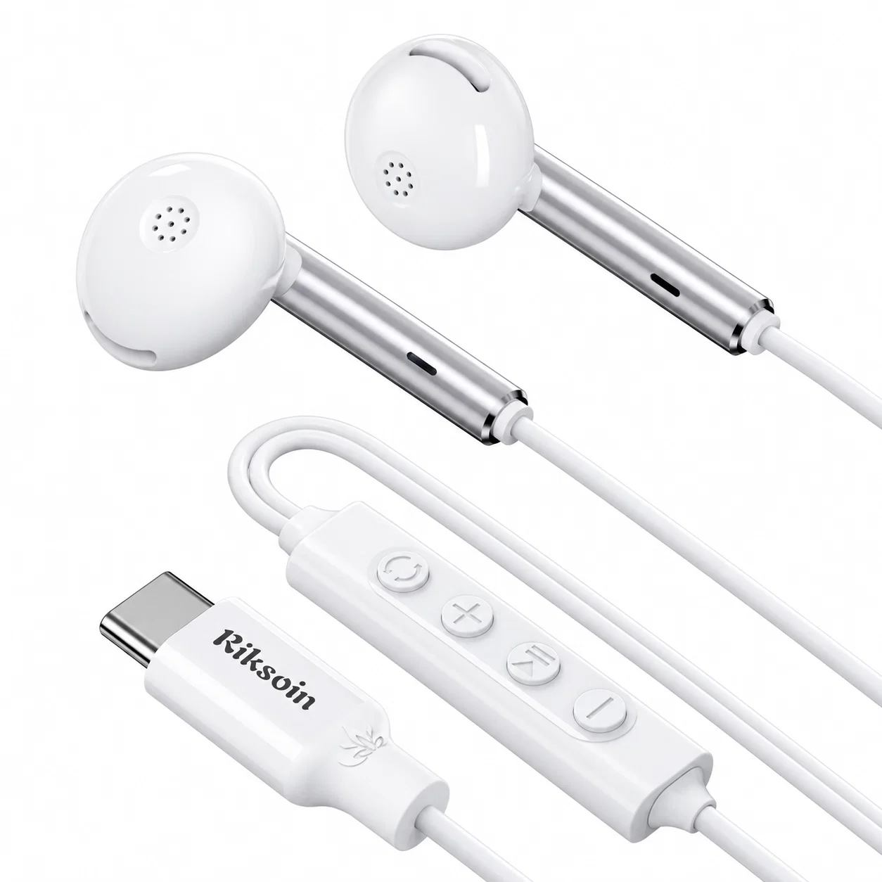 USB-C Earphone Set - White