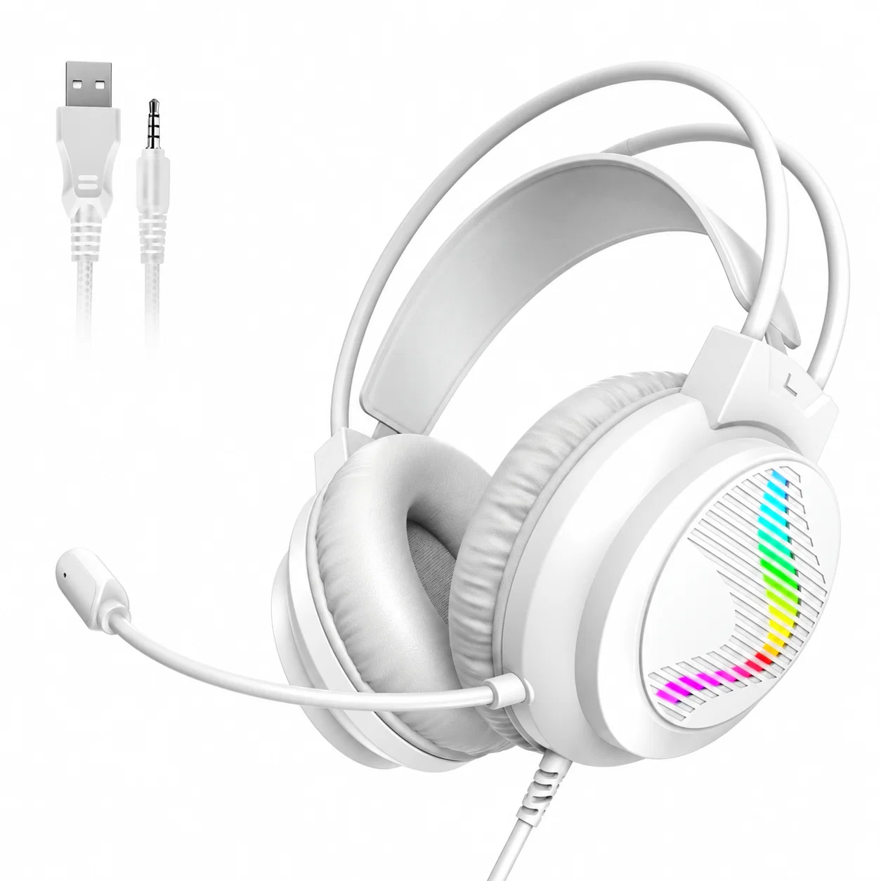 Wired Gaming Headset - White